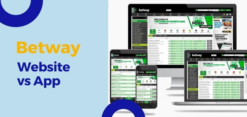 Mobile Website vs Betway App 