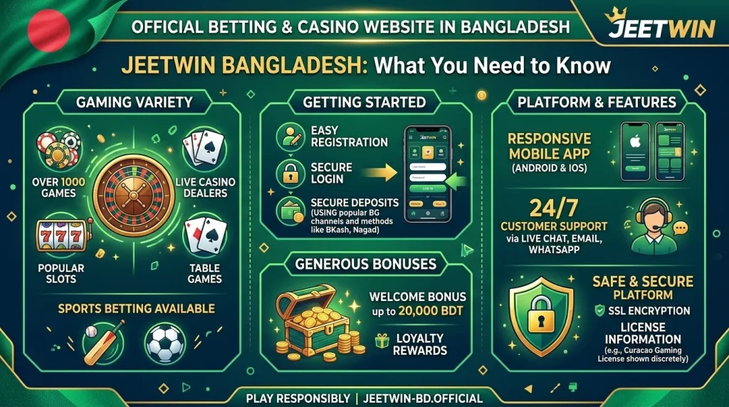 Jeetwin Bangladesh: What You Need to Know About the Official Betting and Casino Website